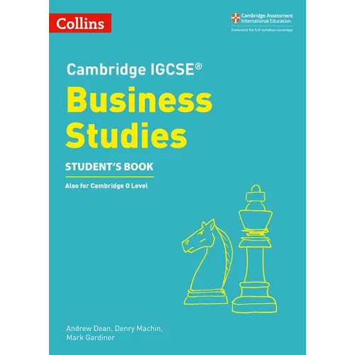 Cambridge Igcse(tm) Business Studies Student's Book
