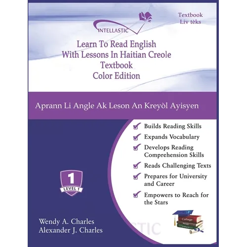 Learn To Read English With Lessons In Haitian Creole: Color Edition