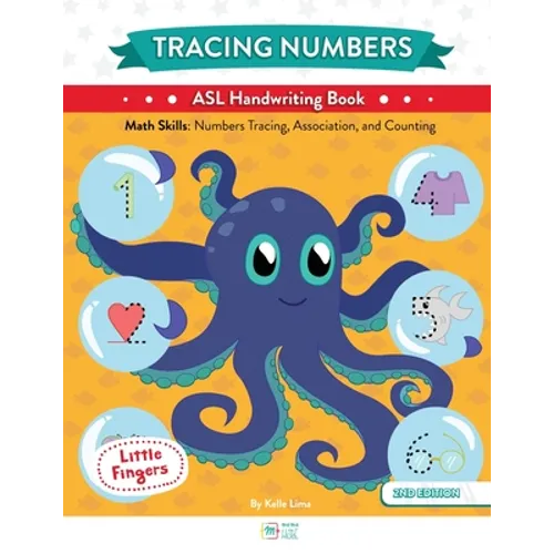 Tracing Numbers: ASL Handwriting Book