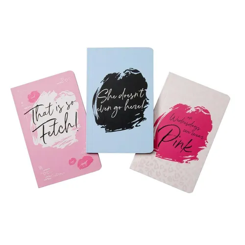 Mean Girls Pocket Notebook Collection (Set of 3)