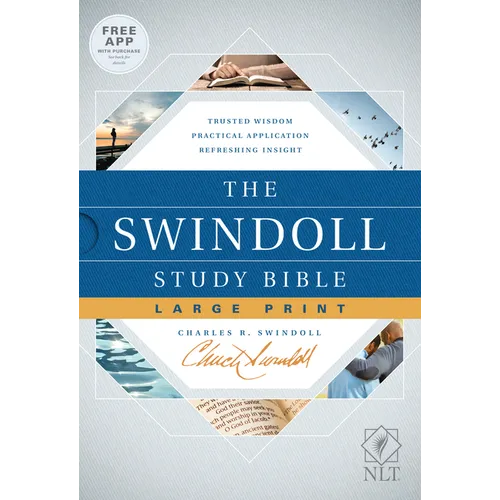 The Swindoll Study Bible NLT, Large Print