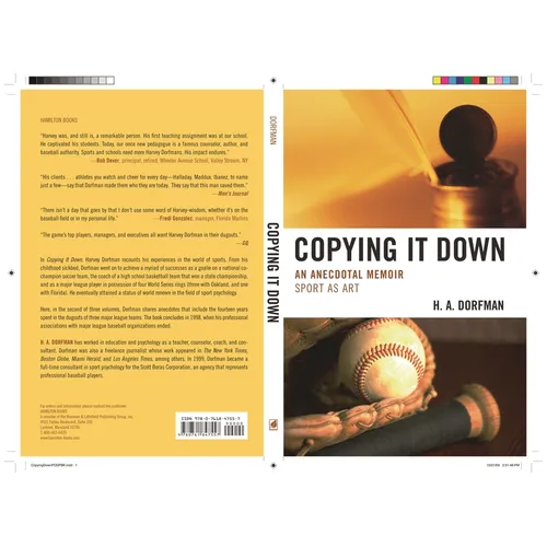 Copying It Down: An Anecdotal Memoir