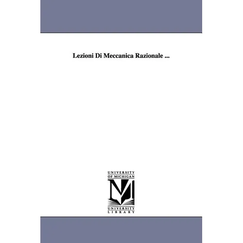Lezioni Di Meccanica Razionale ...