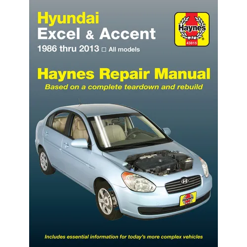 Hyundai Excel & Accent 1986-13