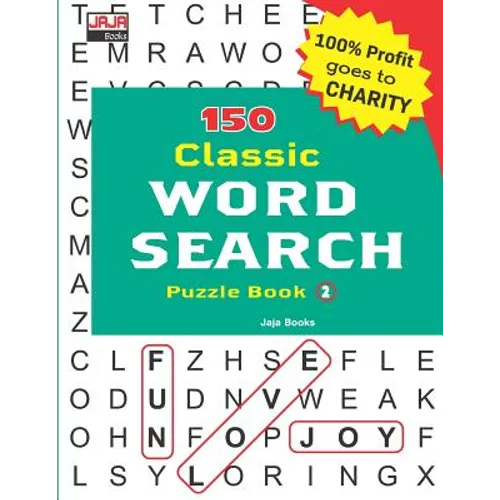 150 Classic WORD SEARCH Puzzle Book