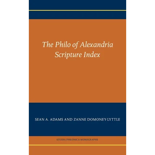 The Philo of Alexandria Scripture Index