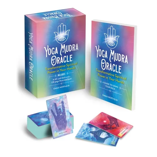 Yoga Mudra Oracle Book and Card Deck: Includes 44 Cards and a 128-Page Book