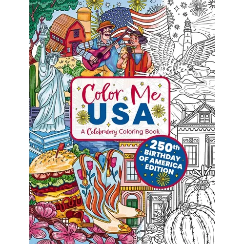 Color Me USA: 50 Adventurous Coloring Pages