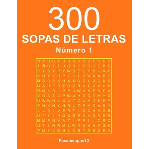 300 Sopas de letras - N. 1