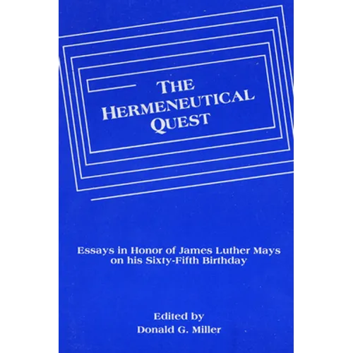 The Hermeneutical Quest