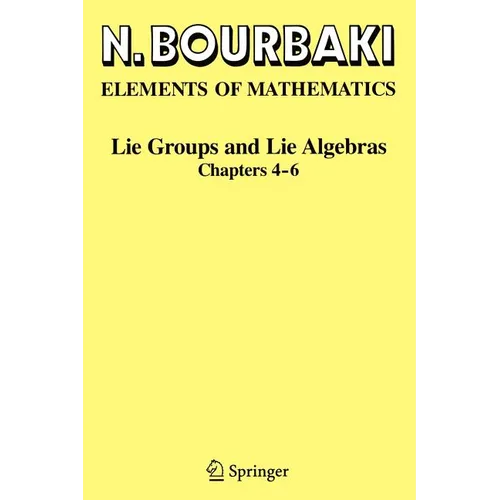 Lie Groups and Lie Algebras: Chapters 4-6
