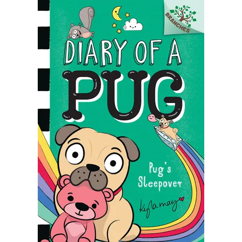 Pug's Sleepover: A Branches Book (Diary of a Pug #6): Volume 6