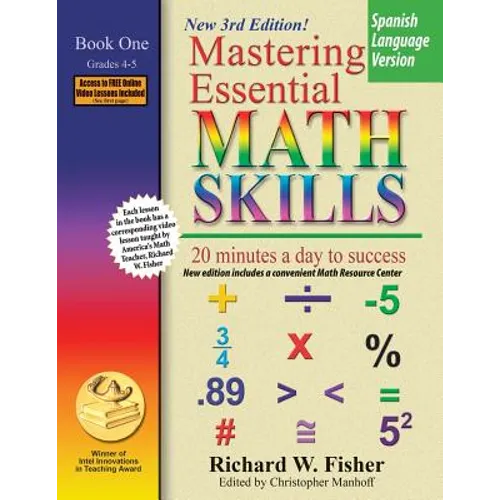 Mastering Essential Math Skills Book 1, Spanish Language Version