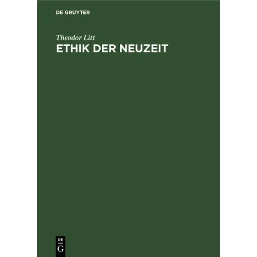 Ethik Der Neuzeit