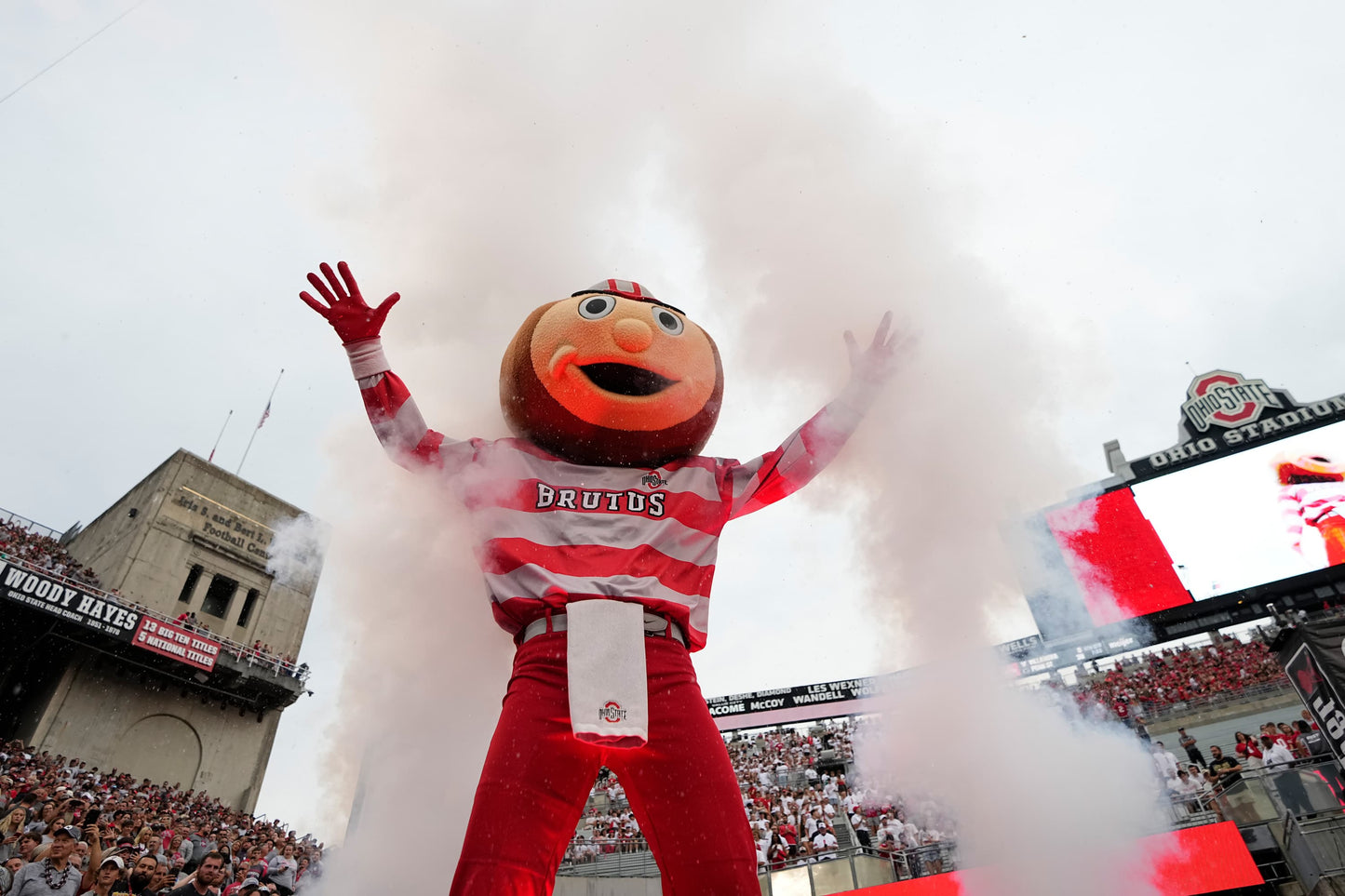 Being Brutus Inside the Head of Ohio State's Iconic Mascot Book - PREORDER ships 11/27/2026