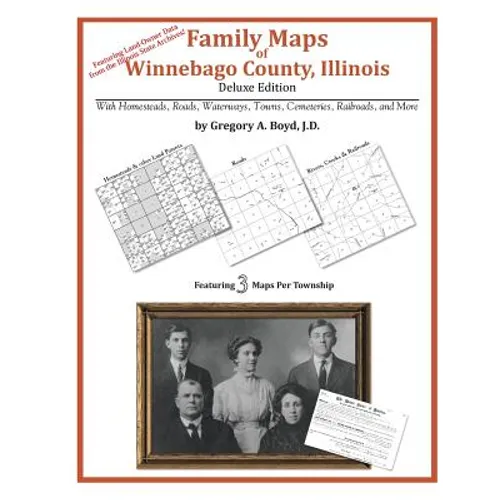 Family Maps of Winnebago County, Illinois