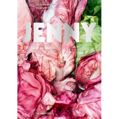 Jenny. Ausgabe 10: In/Transparenz