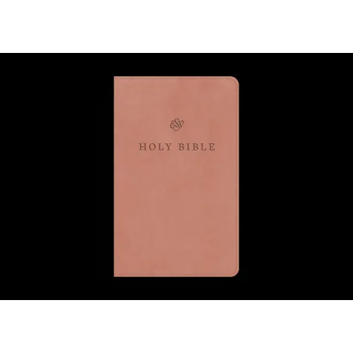 ESV Premium Church Bible, Large Print (Trutone, Blush Rose)