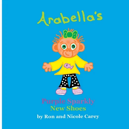 Arabella's Purple Sparkly New Shoes 2023 revision