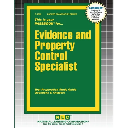 Evidence and Property Control Specialist