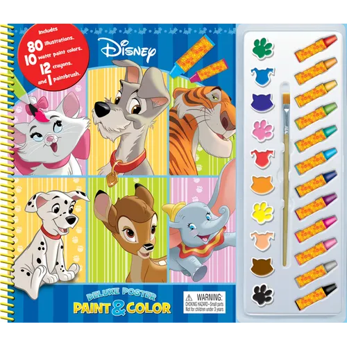 Disney Animal Classics Deluxe Poster Paint & Color
