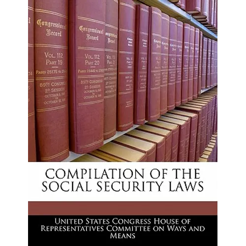 Compilation Of The Social Security Laws