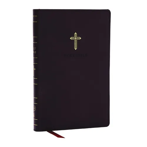 KJV Holy Bible: Ultra Thinline, Black Leathersoft, Red Letter, Comfort Print: King James Version