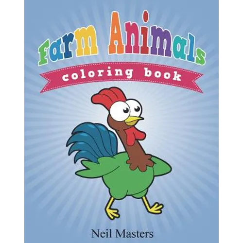 Farm Animals Coloring Book