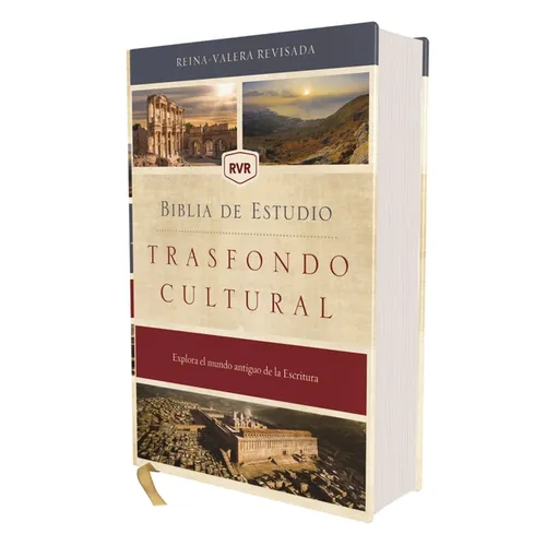 Rvr, Biblia de Estudio Trasfondo Cultural (El Contexto Lo Cambia Todo), Tapa Dura, Interior a Color, Comfort Print: Explora El Mundo Antiguo de la Esc