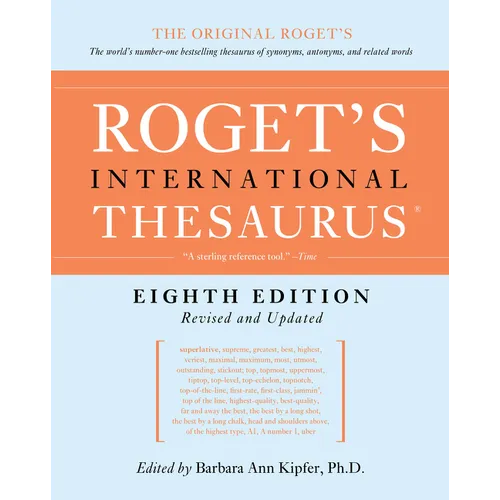 Roget's International Thesaurus, 8th Edition