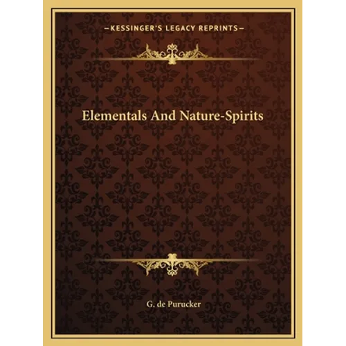 Elementals And Nature-Spirits