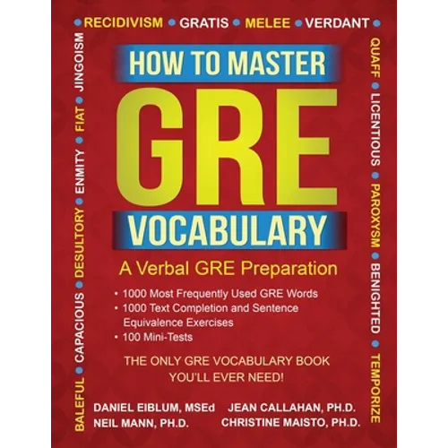 How to Master GRE Vocabulary: A Verbal GRE Preparation