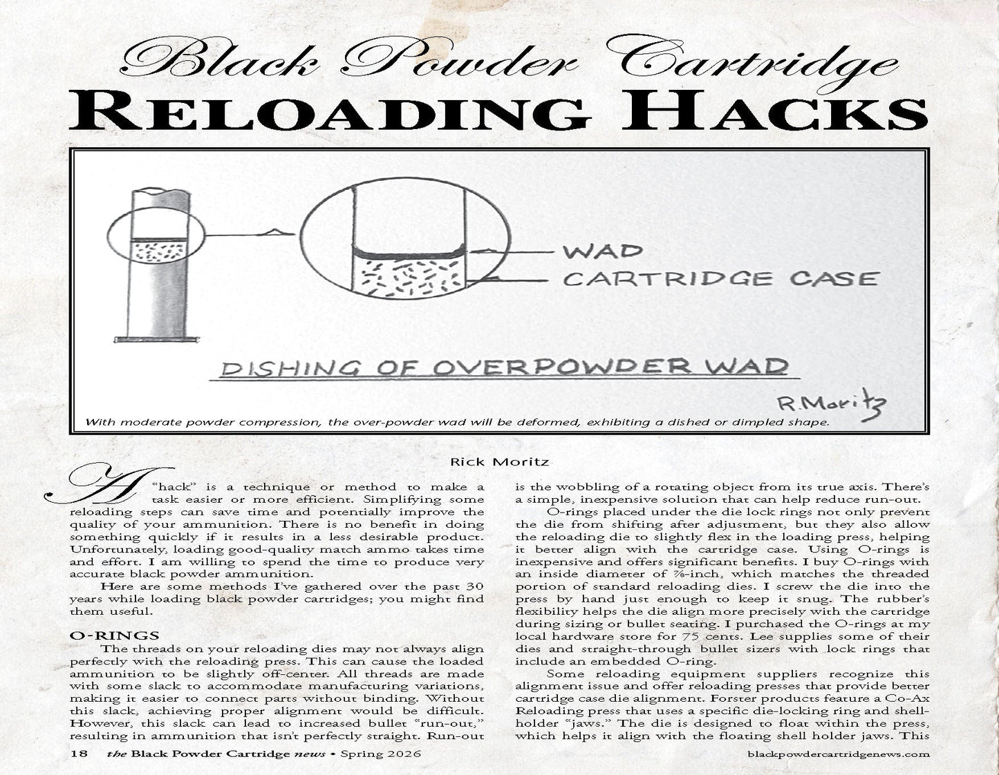 Black Powder Cartridge News - Spring 2026: First Sergeant Ryan’s Rifle, Tin Oxide Scale on Cast Bullets, Securing Buffalo Meat For Winter, .22 Rimfire Accuracy Guide, Reloading Hacks & More!