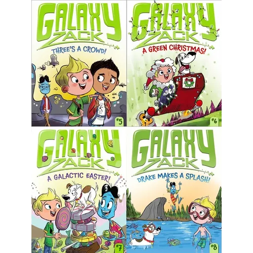 The Galaxy Zack Collected Set #2: Three's a Crowd!; A Green Christmas!; A Galactic Easter!; Drake Makes a Splash!