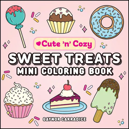 Sweet Treats Mini Coloring Book