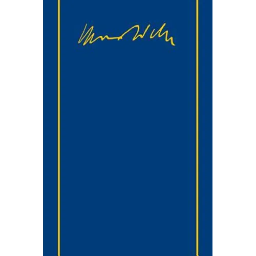 Max Weber-Gesamtausgabe: Band III/7: Allgemeine Staatslehre Und Politik (Staatssoziologie) - Unvollendet. Mit- Und Nachschriften 1920
