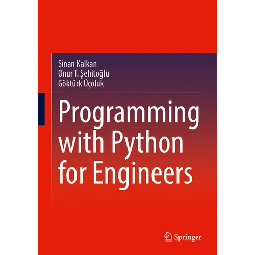Programming with Python for Engineers