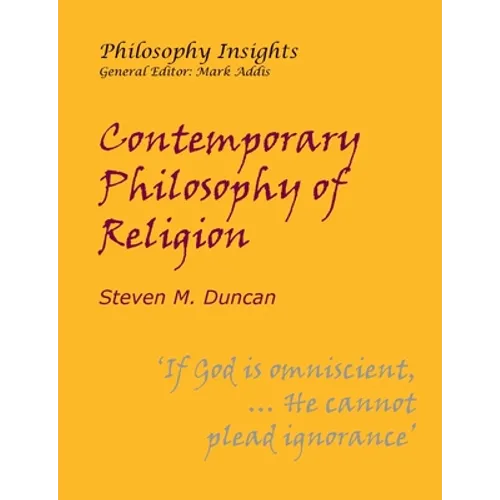 Contemporary Philosophy of Religion