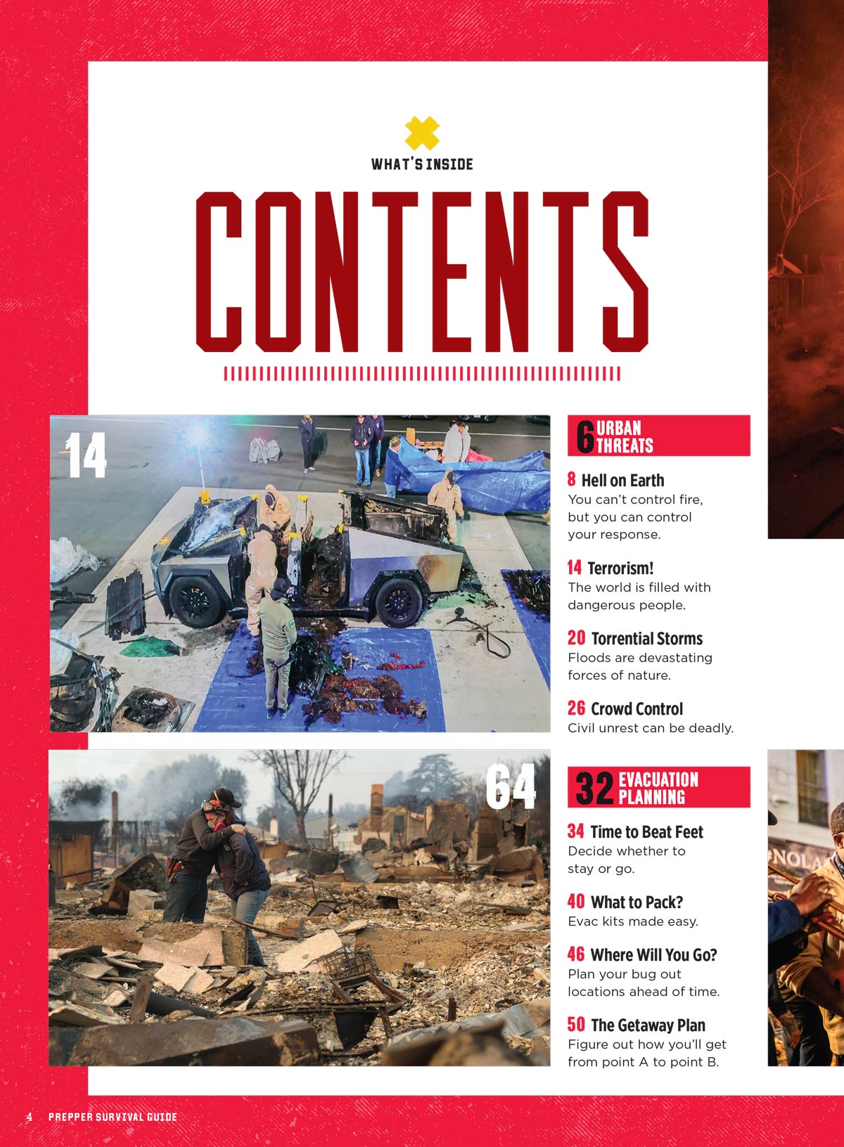 Prepper Survival Guide - How To Survive Disasters: Protect Your Loved Ones, Strategies & Tips For Terrorism, Natural Disasters & Civil Unrest, Ensure Your Safety, Plan Your Escape Route & More!
