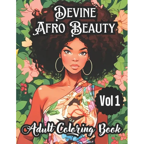 Devine Afro Beauty Coloring Book