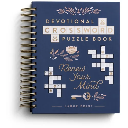 Devotional Crossword Puzzle Book: Renew Your Mind