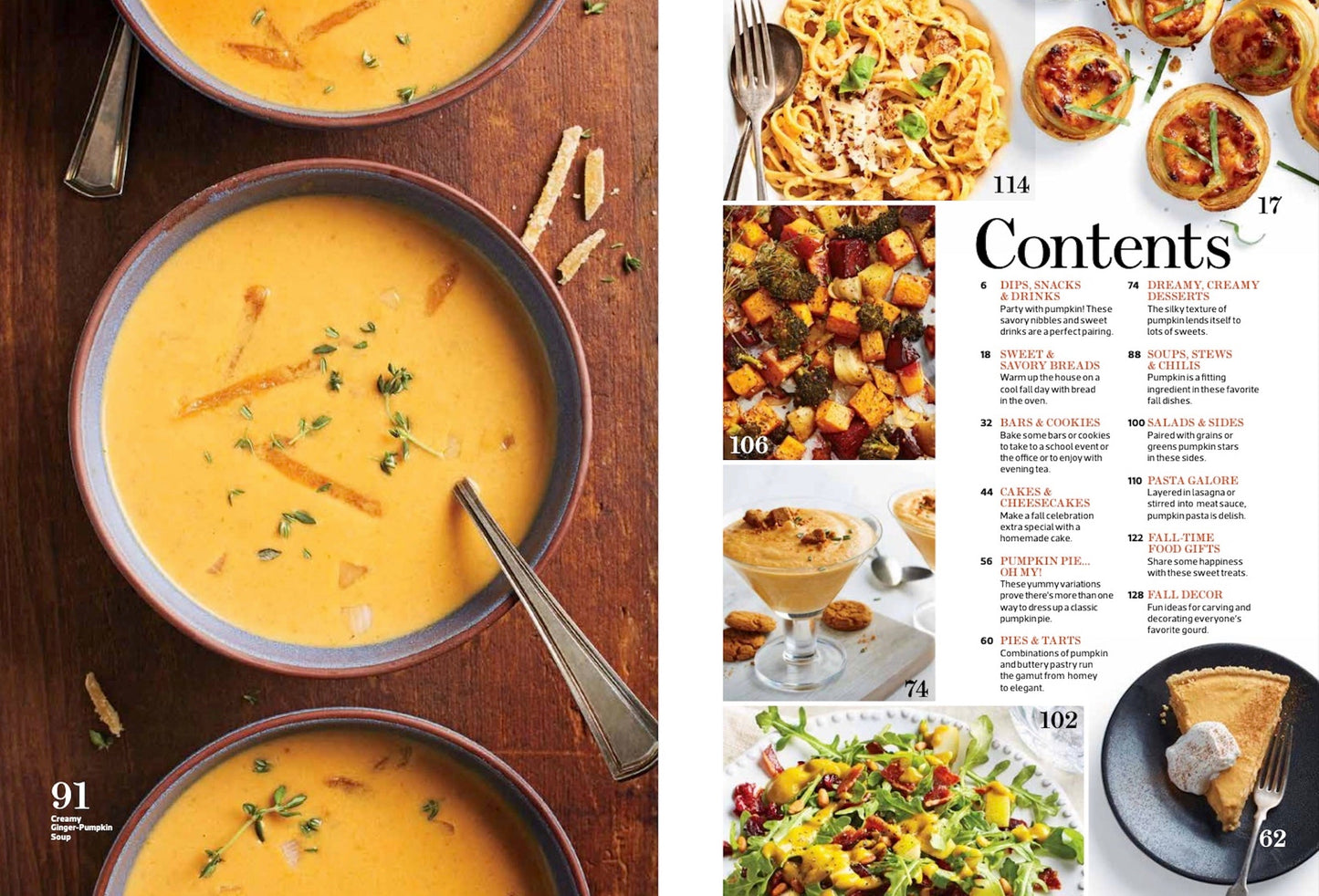 Pumpkin Recipes - Pies, Pasta, Breads, Cookies, Ice Cream, Lattes and More!