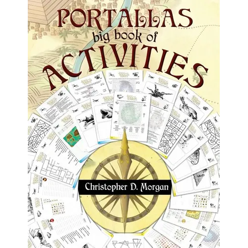 The PORTALLAS big book of ACTIVITIES: A fun book of puzzles, games, wordsearch, crosswords and more