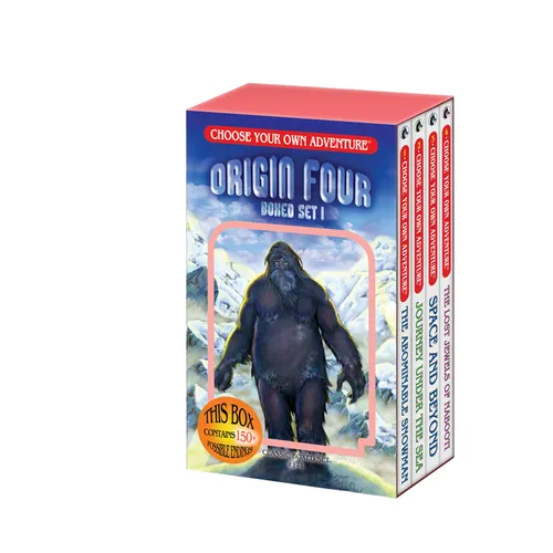 Choose Your Own Adventure 4-Book Boxed Set #1: Origin Four (the Abominable Snowman, Journey Under the Sea, Space and Beyond, the Lost Jewels of Naboot