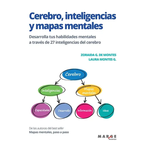Cerebro, inteligencias y mapas mentales: Desarrolla tus habilidades mentales a través de 27 inteligencias del cerebro