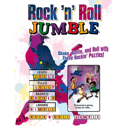Rock 'n' Roll Jumble(r): Shake, Rattle, and Roll with These Rockin' Puzzles!