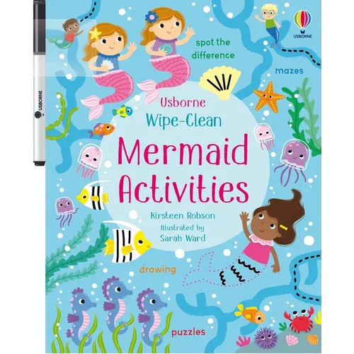 Wipe-Clean Mermaid Activities