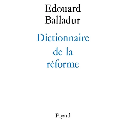 Dictionnaire de la réforme
