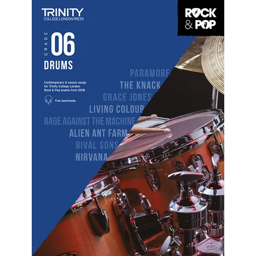 Trinity Rock & Pop 2018 Drums: Grade 6