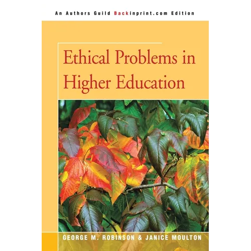 Ethical Problems in Higher Education